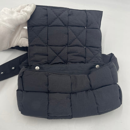 BOTTEGA VENETA Padded Intrecciato Nylon Body Bag