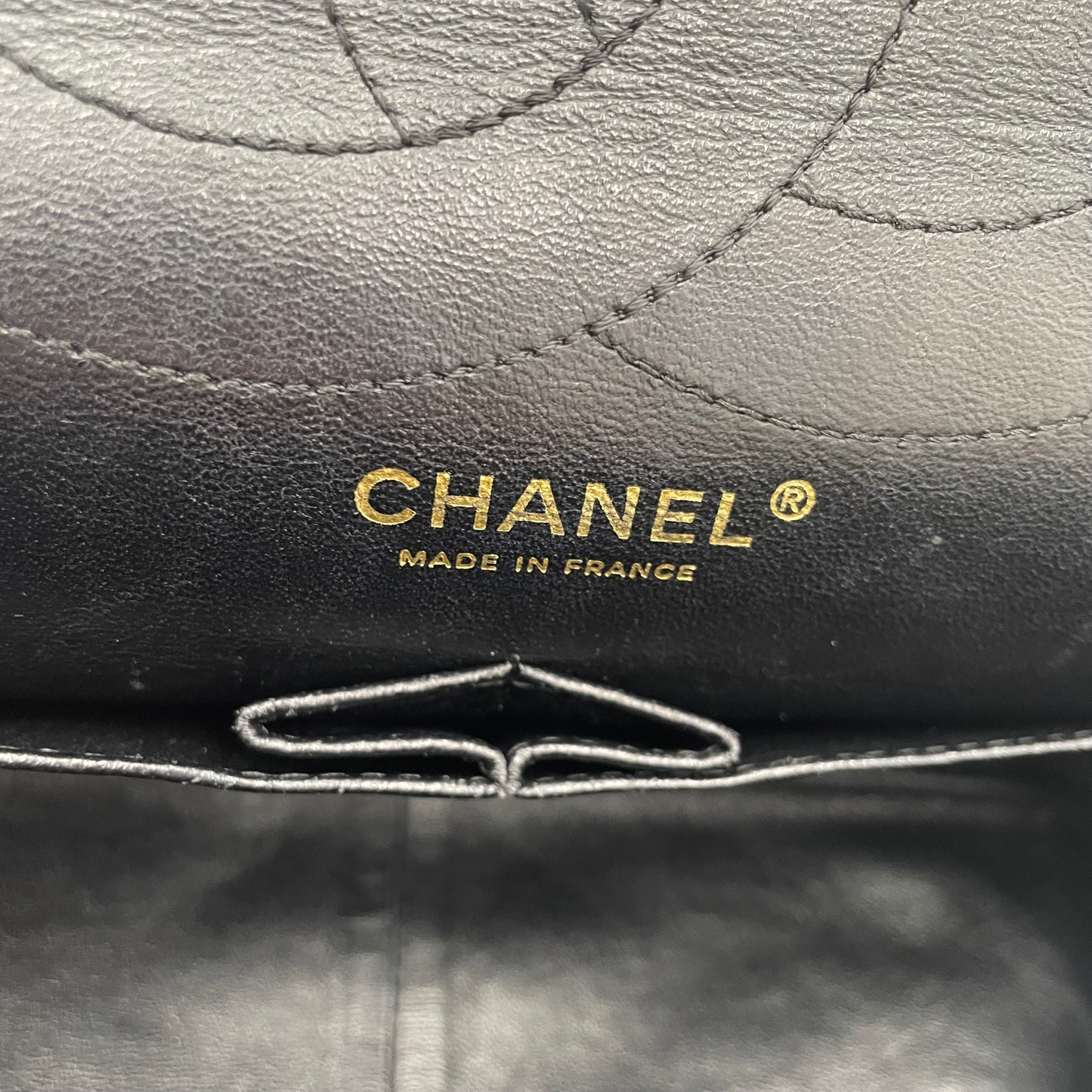 CHANEL Reissue 2.55 Flap Bag with  GOLD Hardware