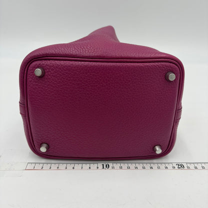 HERMES Picotin Lock PM 18 Rose Pourpre
Silver Hardware