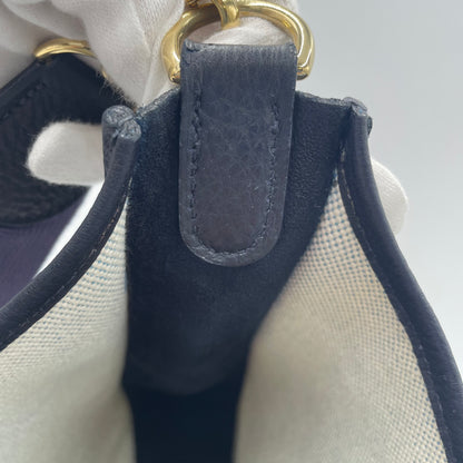 HERMÈS Evelyne Style Canvas Crossbody Bag