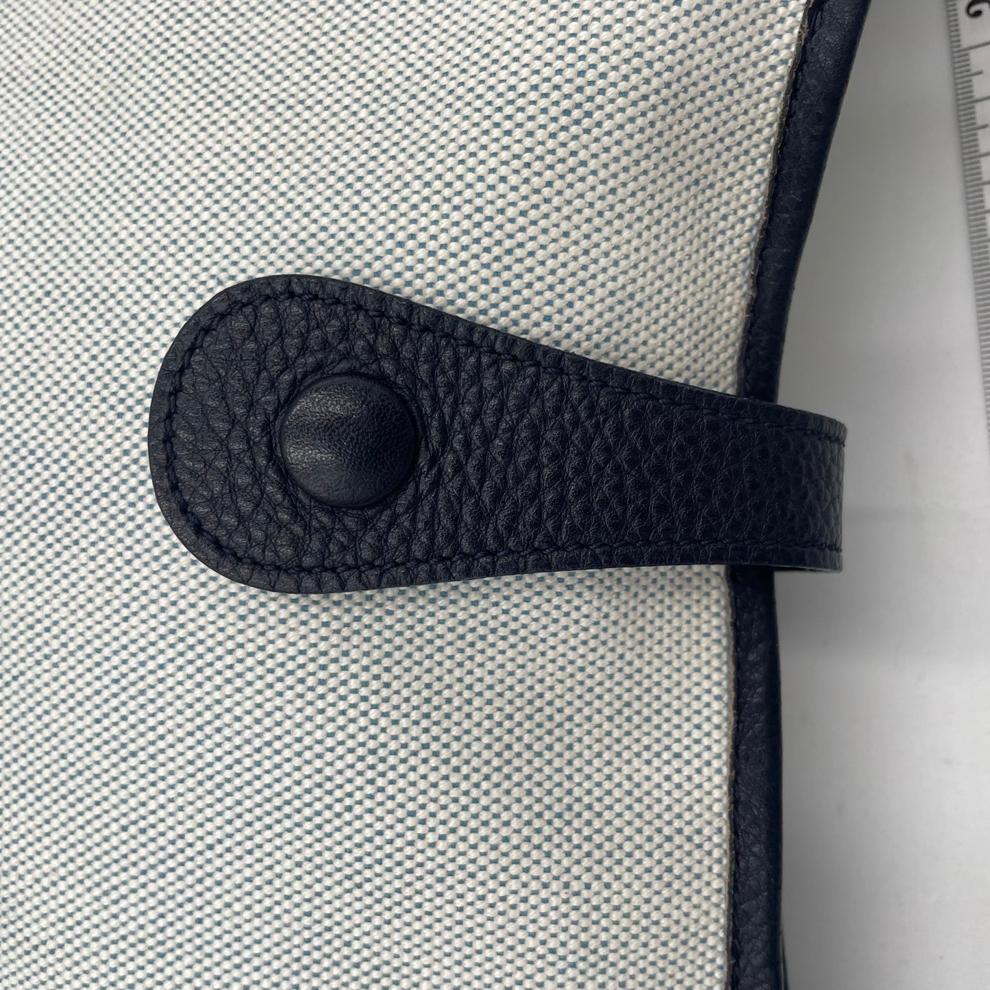 HERMÈS Evelyne Style Canvas Crossbody Bag