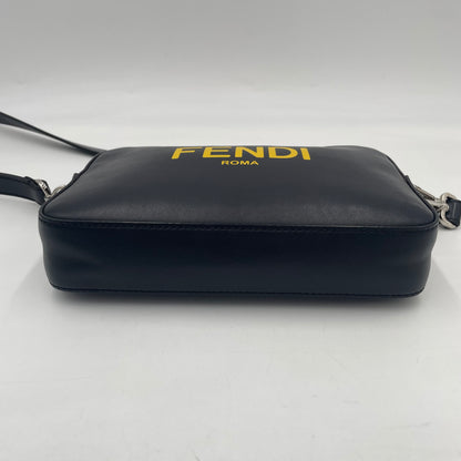 FENDI ROMA Logo Camera Bag