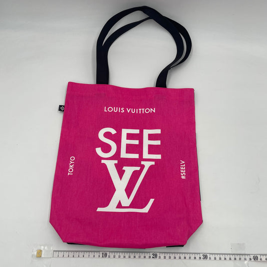 Louis Vuitton “SEE LV” Canvas Tote Bag (Tokyo Edition)