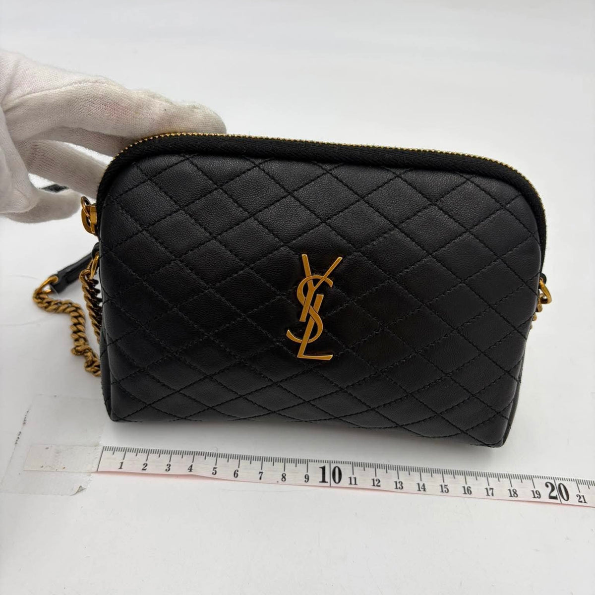 Yves Saint Laurent shoulder